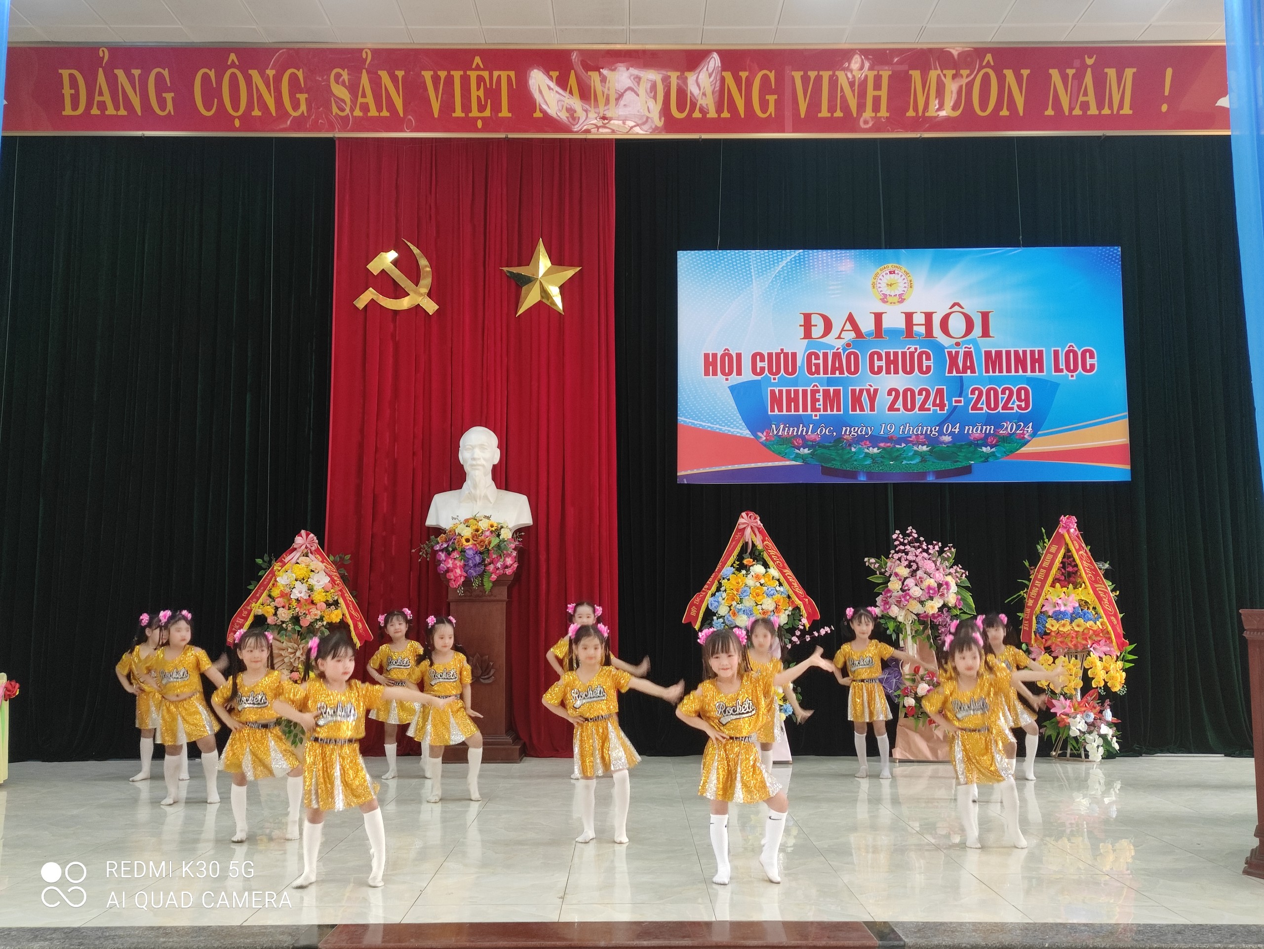 Hội Cựu giáo chức xã Minh Lộc tổ chức thành công Đại hội Lần thứ IV, Nhiệm kỳ 2024 - 2029